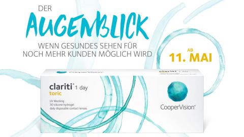 Packshot der Clarity 1 Day toric