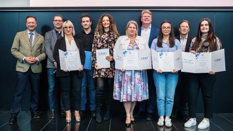 Die Preisträgerinnen des ECOO Diploms