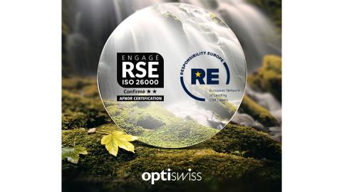 CSR-Zertifizierung für Optiswiss