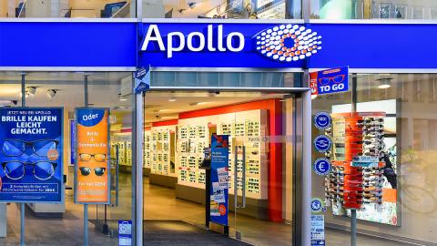 Appollo Optik Geschäft in München