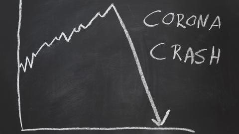 Diagramm Corona Crash